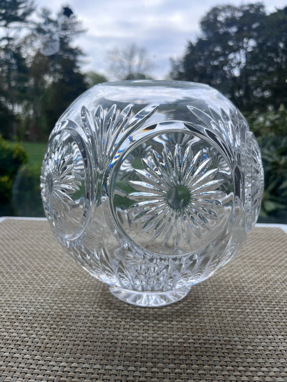 House of Waterford Ambassador Artisan 8" Crystal Vase